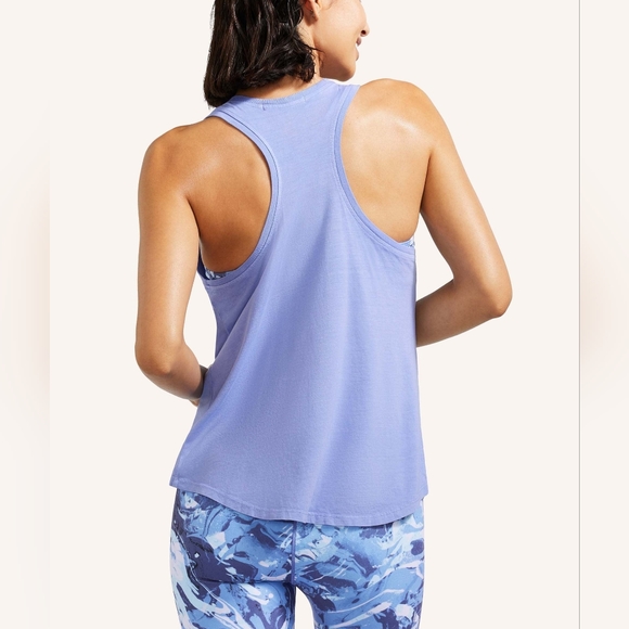 Peloton Blue Flow Racer Back Exercise Tank Top 2x - Picture 7 of 9